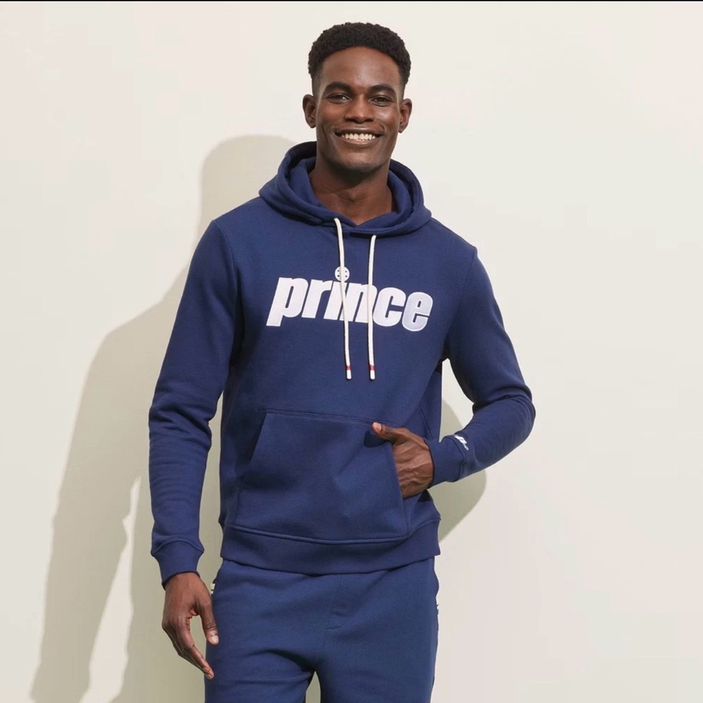 Prince Men’s Pickleball Hoodie Pullover Sweatshirt Navy Blue Size‎ Large NEW